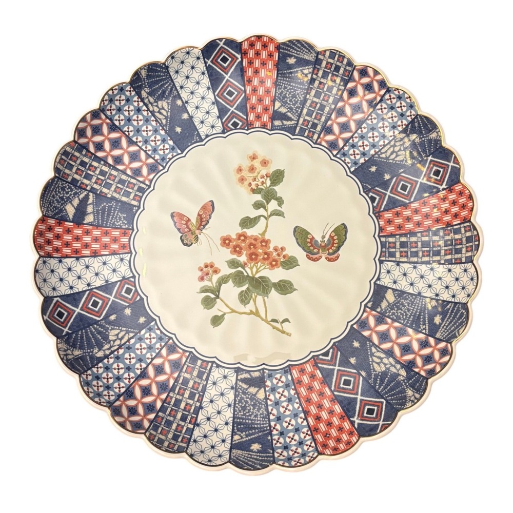 Williams Sonoma | Akino Dinner Plates | Set of 4 | Scalloped | NEW